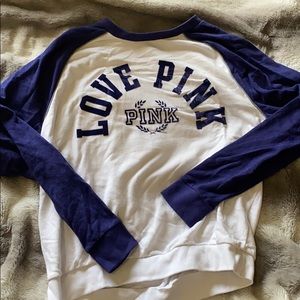 Love pink long sleeve